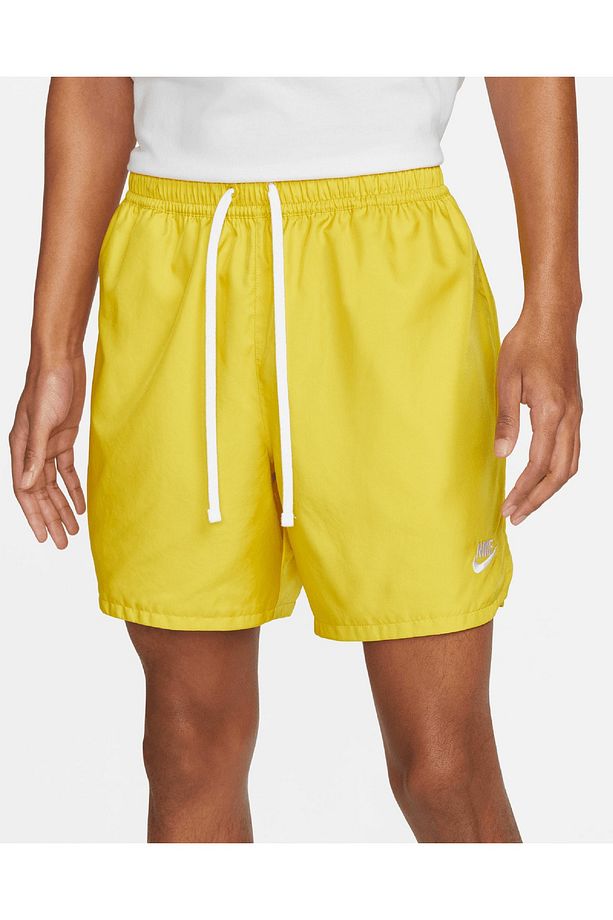 M Nk Club Wvn Lnd Flow Short Pool Shorts Erkek Sarı Günlük Stil ve Havuz Şortu - 3