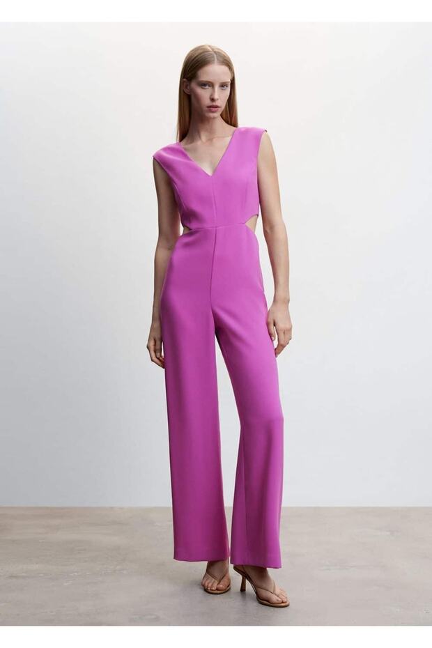 Cut Out Detaylı Uzun Tulum - 2