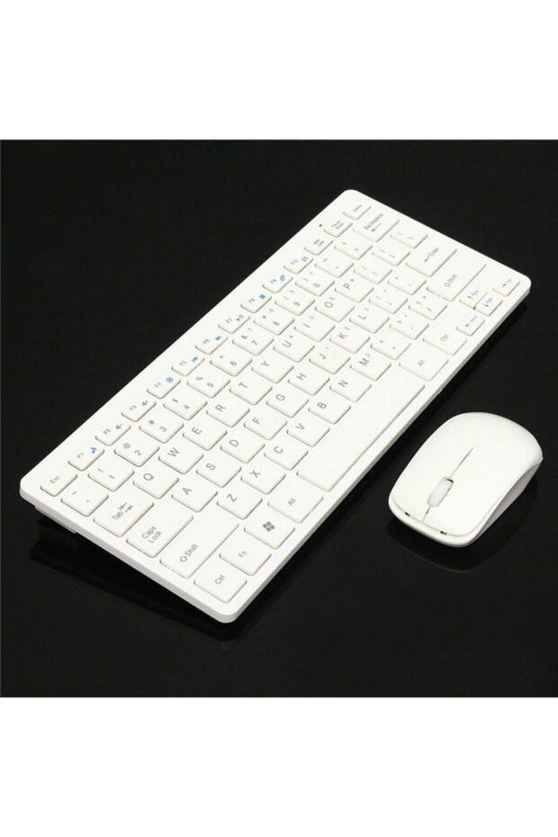 Usb Kablosuz Mini Klavye Mouse Set K-03 Wireless Klavye Mouse Set - 1