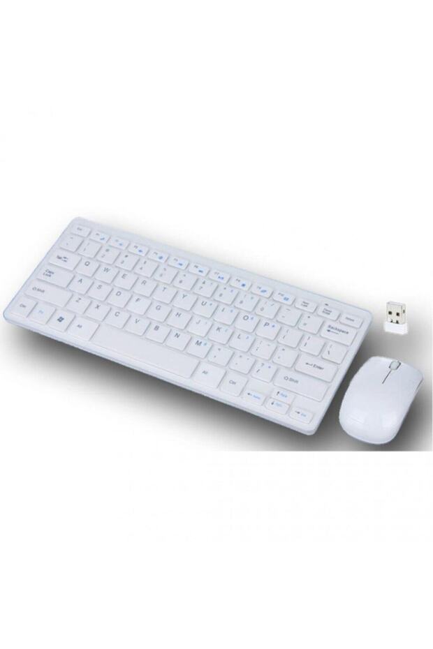 Usb Kablosuz Mini Klavye Mouse Set K-03 Wireless Klavye Mouse Set - 7