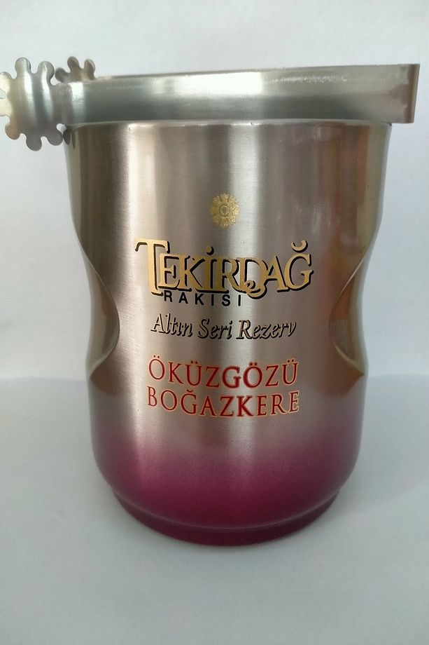 Tekirdağ Öküzgözü 1 Adet Buz Kovası 2 Adet Ehlikeyf 4 Adet Bardak - 2