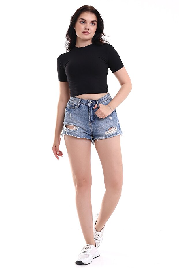 ΓΥΝΑΙΚΕΙΑ Lycra BASIC BUSTIER CROP - 1