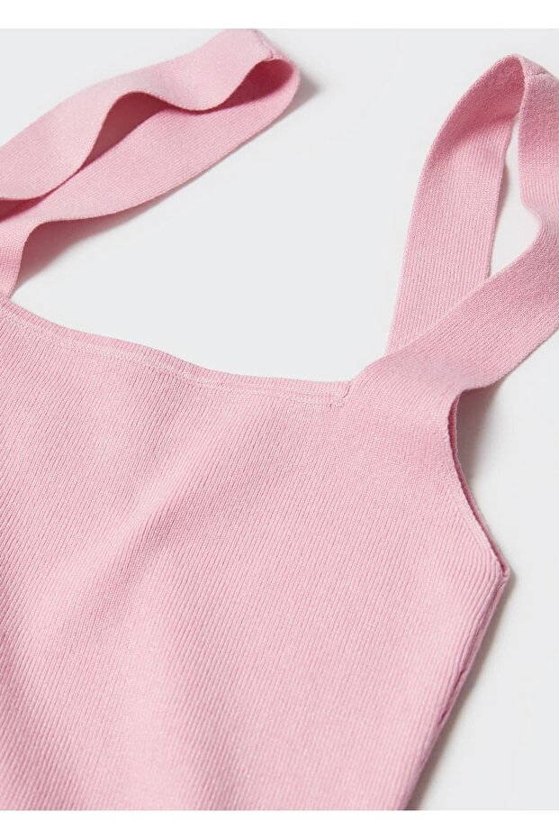 Triko Cropped Bluz - 7