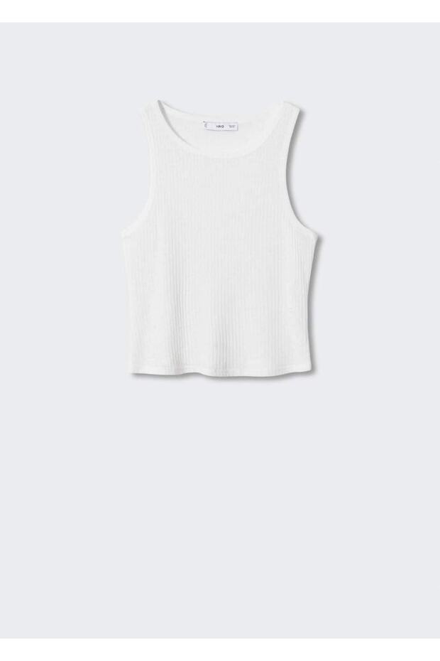 Ribana askılı bluz - 3