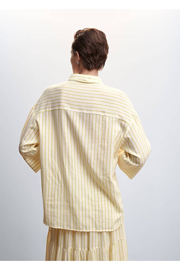 Geniş Kesimli Gömlek - 4