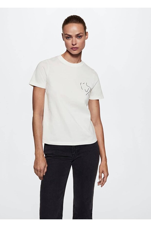 Işlemeli Dayanışma Tişörtü - 1