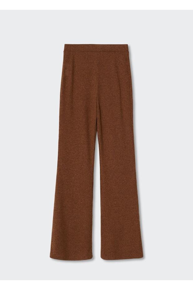 Ispanyol Paçalı Fitilli Pantolon - 3