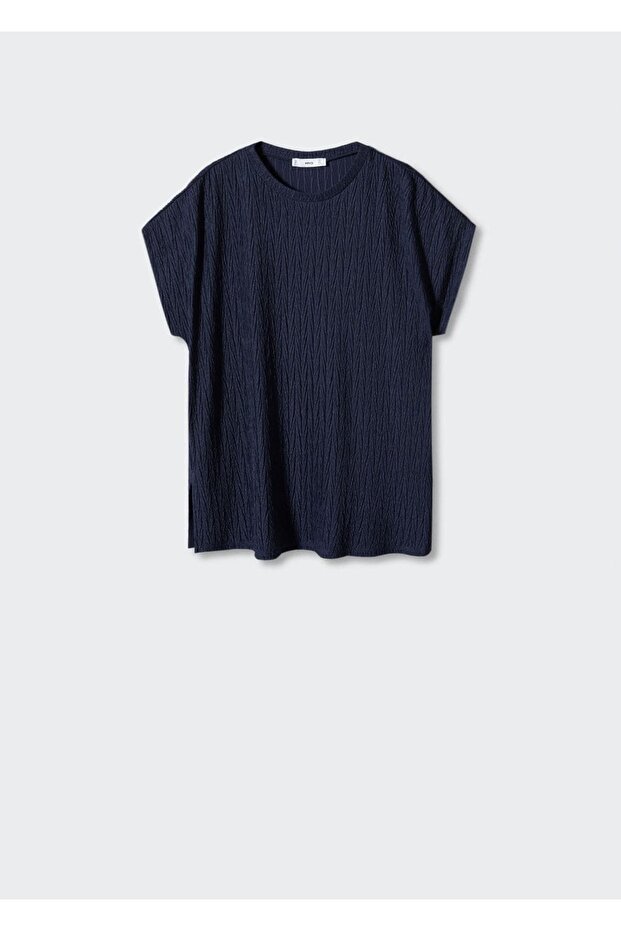 Tricou țesut cu umeri - 3