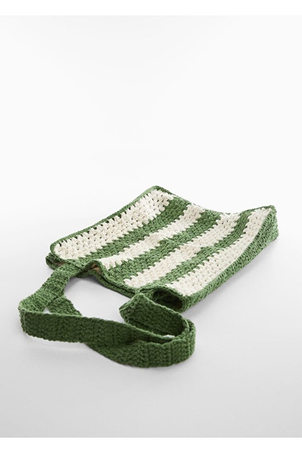 Tokalı Kroşe Çanta - 6