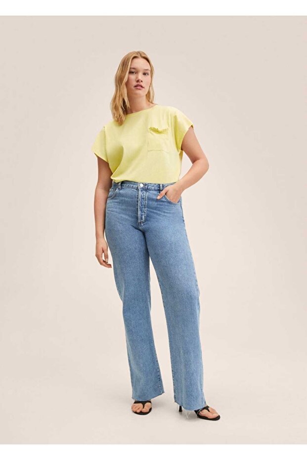 Göğsü Cepli Pamuklu Gömlek - 6