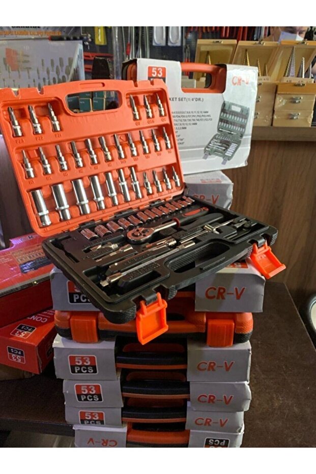 Sb Global Vanedium Socket Set 53 Pieces - 4