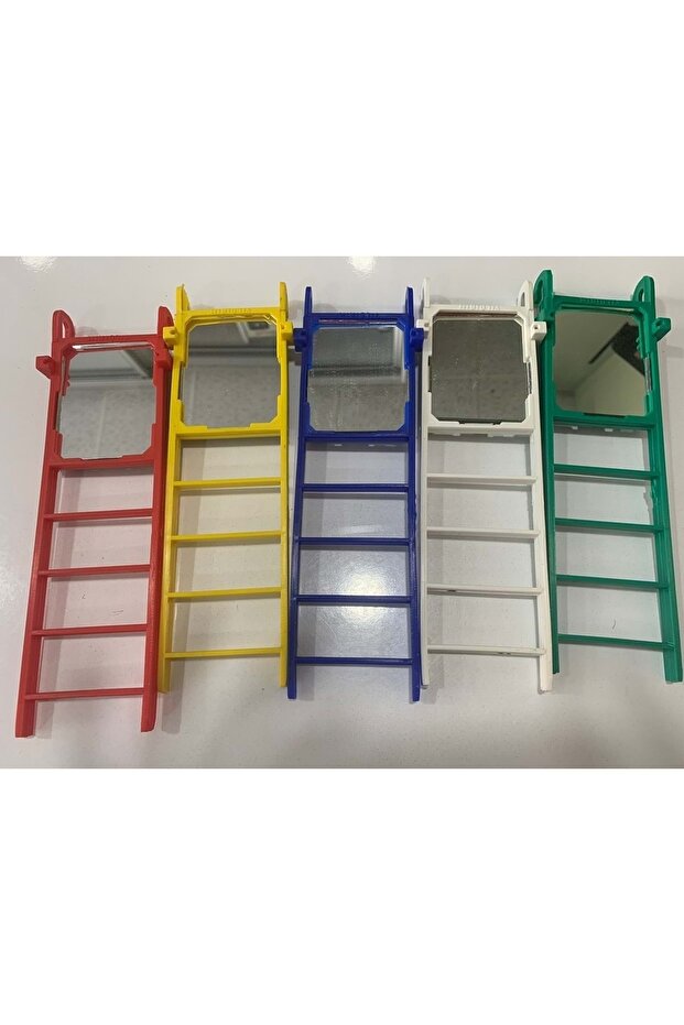 1 Piece Mirrored Ladder Bird Toy