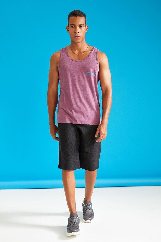 Regular Fit Basic Kapri Şort - 1