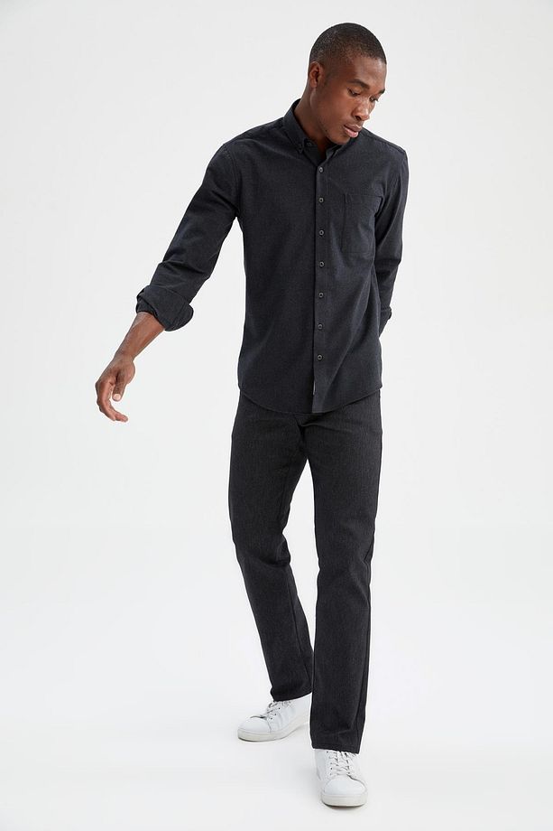 Regular Fit Chino Pantolon - 3
