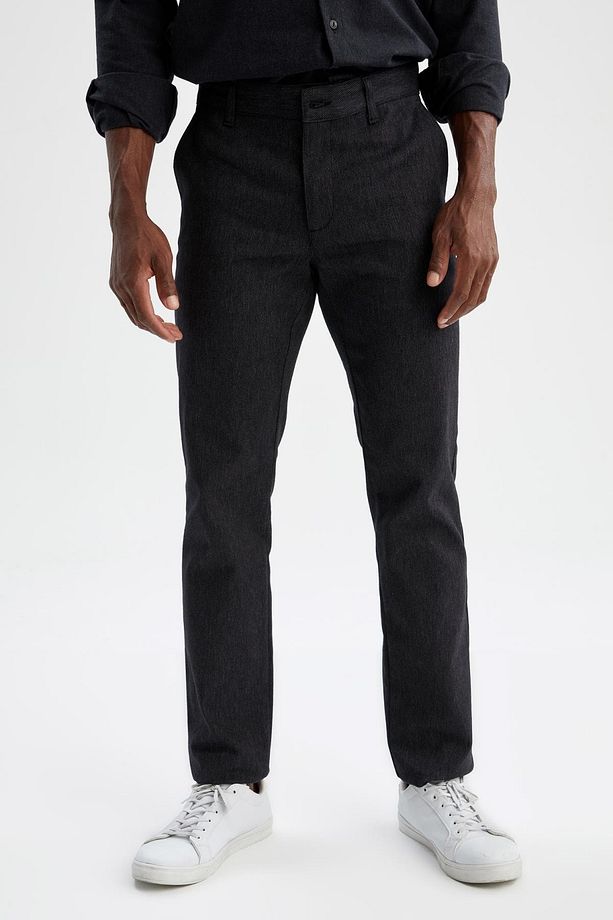 Regular Fit Chino Pantolon - 4