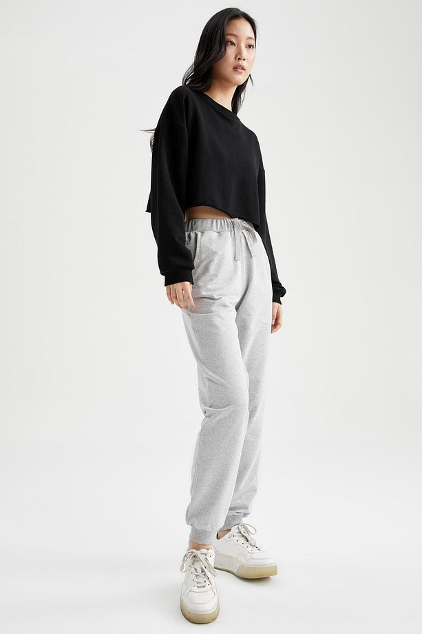 Regular Fit basic Geri Dönüşümlü Jogger Eşofman Altı - 2