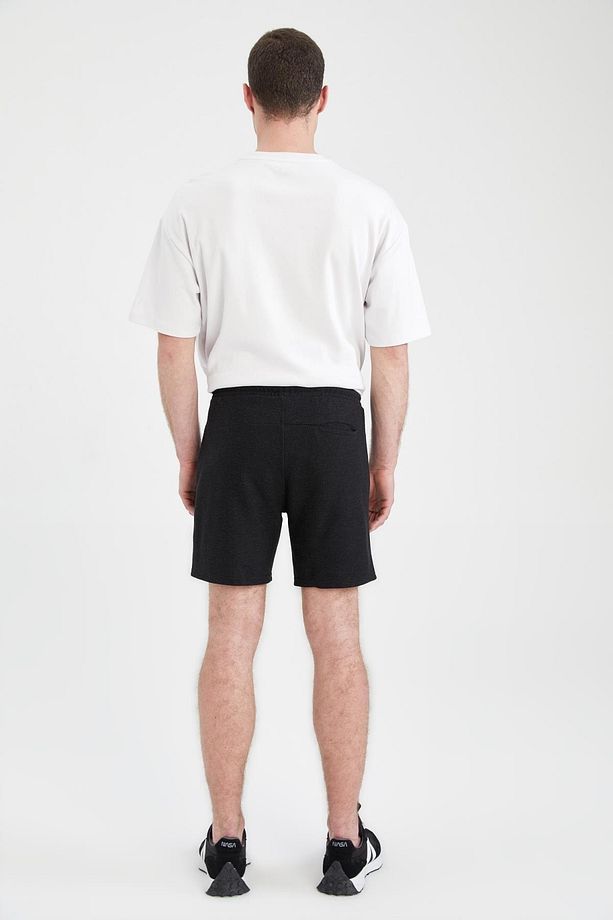 Slim Fit Dar Paça Şort - 8
