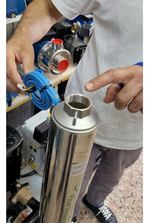 4sd 3/26 (SADECE POMPA) Derin Kuyu Dalgıç Pompa, 10 Cm Sondaj Kuyu Pompası (3 HP) - 3