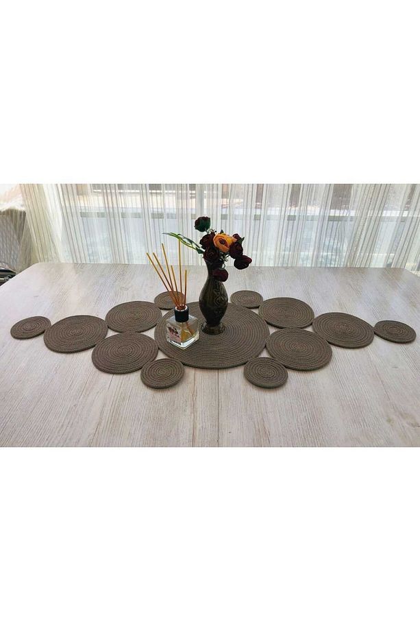 HASIR RUNNER / SEHPA ÖRTÜSÜ /AMERİKAN SERVİS/ MASA ÖRTÜSÜ - 1