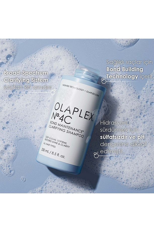 No. 4C Clarifying Shampoo Yoğun Arındırıcı Şampuan 250 ml Vegan Hacim Verici - 5