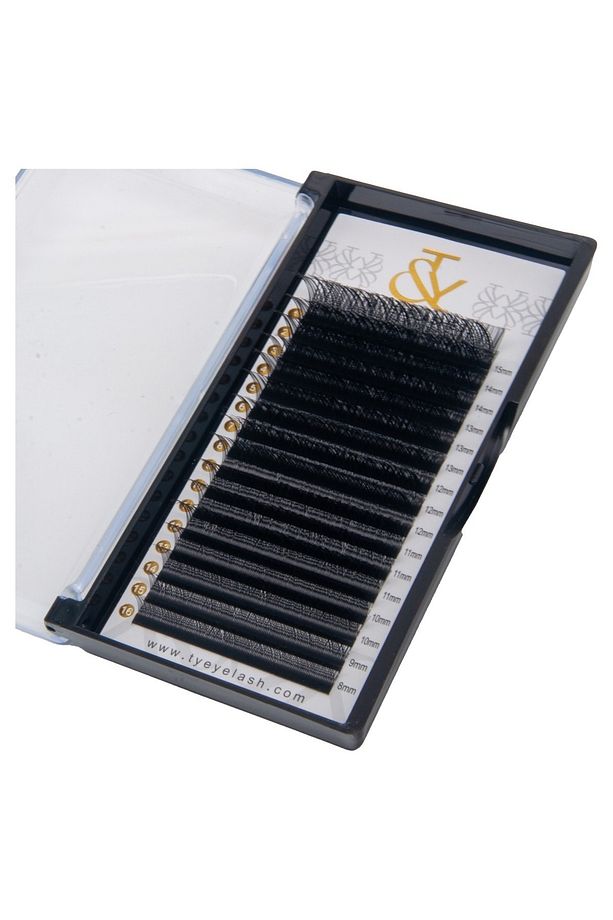 İpek Kirpik , YY CC Kıvrım , 0.07 Kalınlık , Mix 8-15 mm , T&Y , 16 Sıra - 4