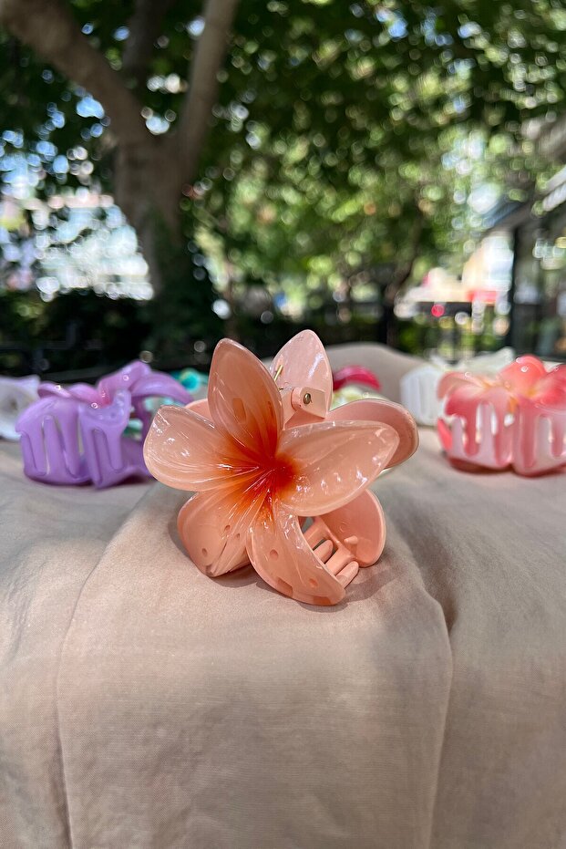 Hibiscus Flower Peg Hair Clip (7.5 cm)