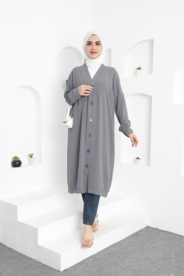 Aerobin Ara Boy Kadın Basic Tunik - 4