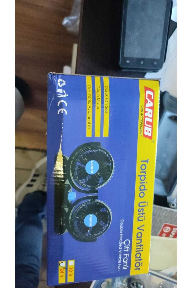 24 VOLT VANTİLATÖR ÇİFTLİ VANTİLATÖR - 1