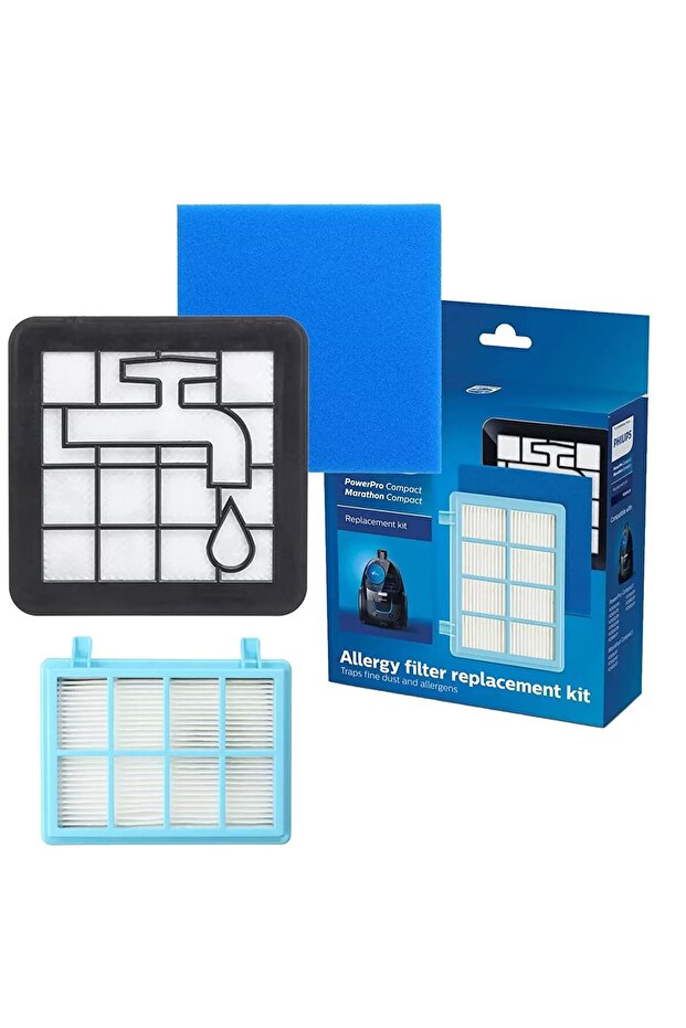 Fc9332/07 Powerpro City Hepa Filter Set Compatible