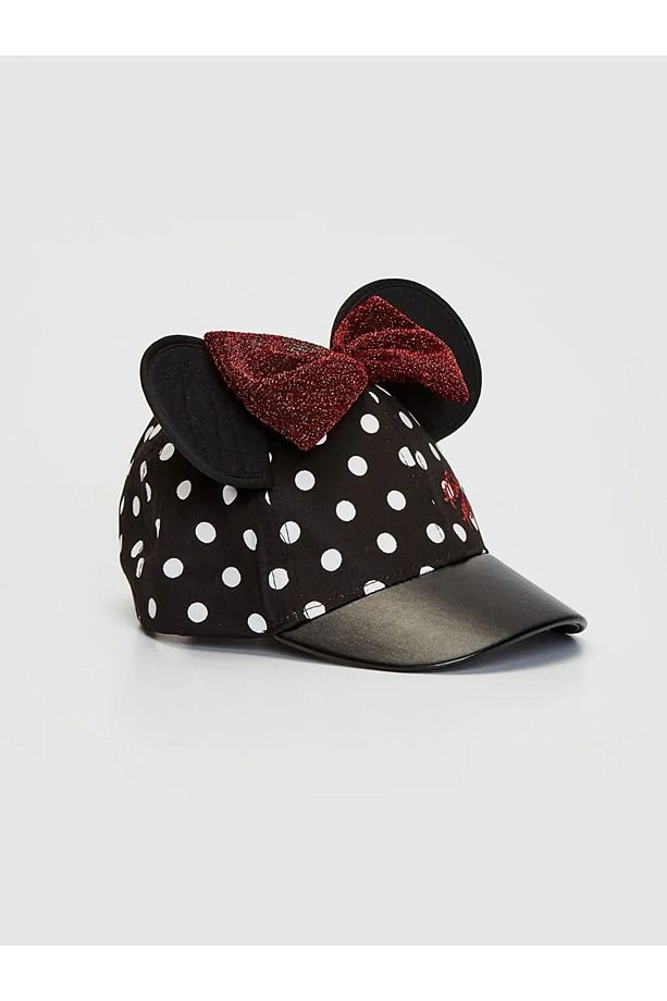 LCW baby Minnie Mouse Desenli Kız Bebek ve Çocuk Şapka - 1