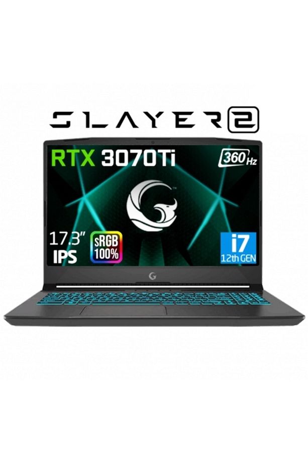 Slayer2 D5 10XL-3070Ti C3 i7-12700H 16GB 1TB SSD RTX3070Ti 17.3" Free DOS - 1