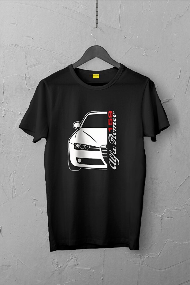 Alfa Romeo 159 Design Tshirt, Unisex Premium, No Cracking, Fading / Automobile