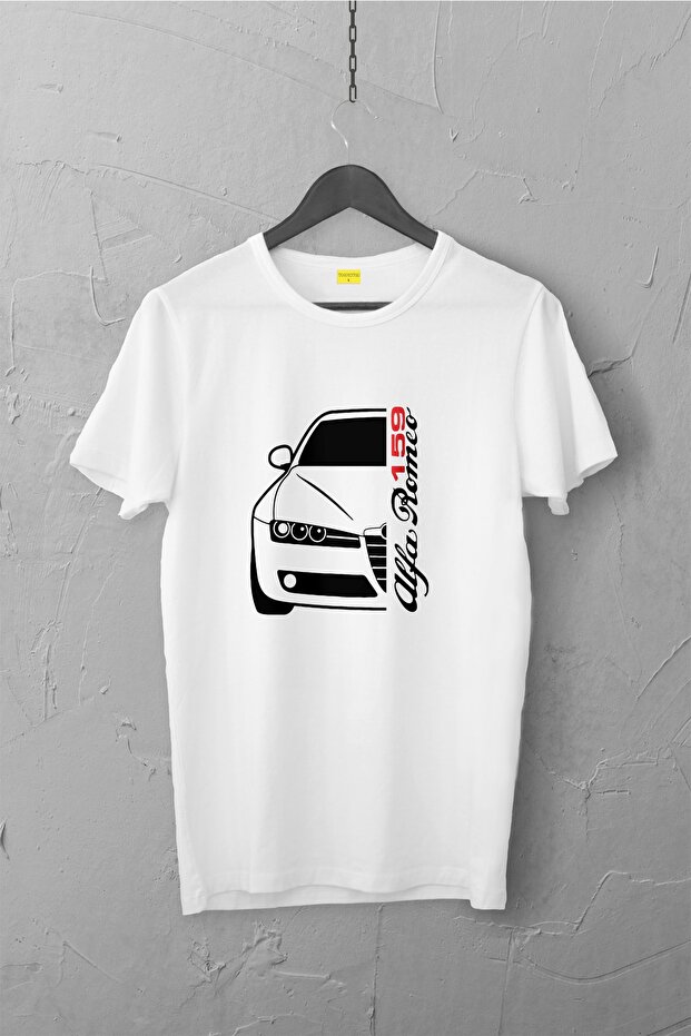 Alfa Romeo 159 Design Tshirt, Unisex Premium, No Cracking, Fading / Automobile