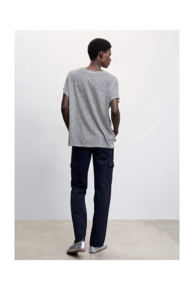 %100 keten tişört - 4