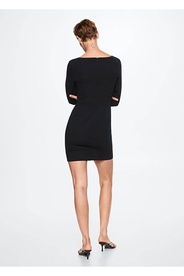 Fitted Kesim Elbise - 4
