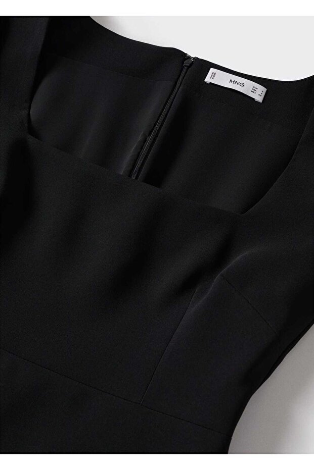 Fitted Kesim Elbise - 6