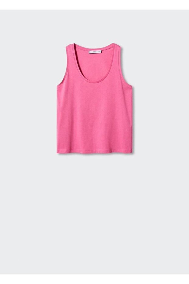 Pamuklu Askılı Bluz - 3