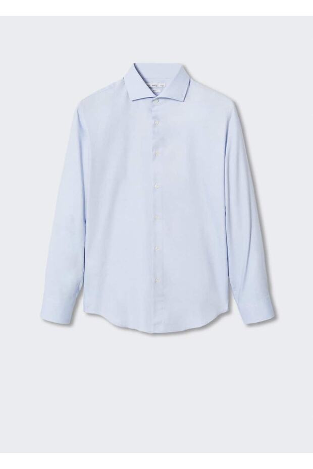 Slim Fit Anzughemd - 3