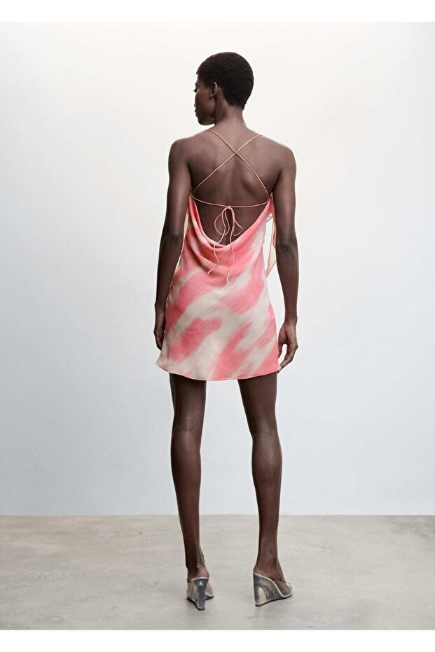 Çiçekli Maksi Elbise - 4