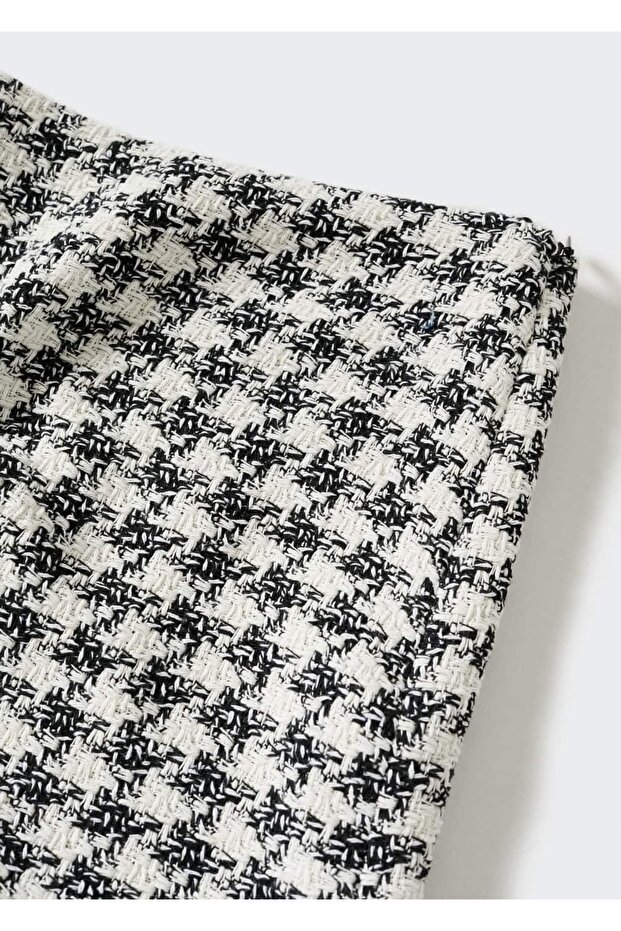 Tüvit Pamuklu Mini Etek - 7