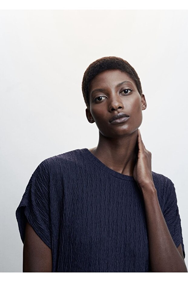 Tricou țesut cu umeri - 7