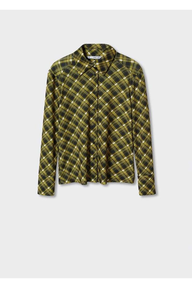 Kareli Dökümlü Gömlek - 3