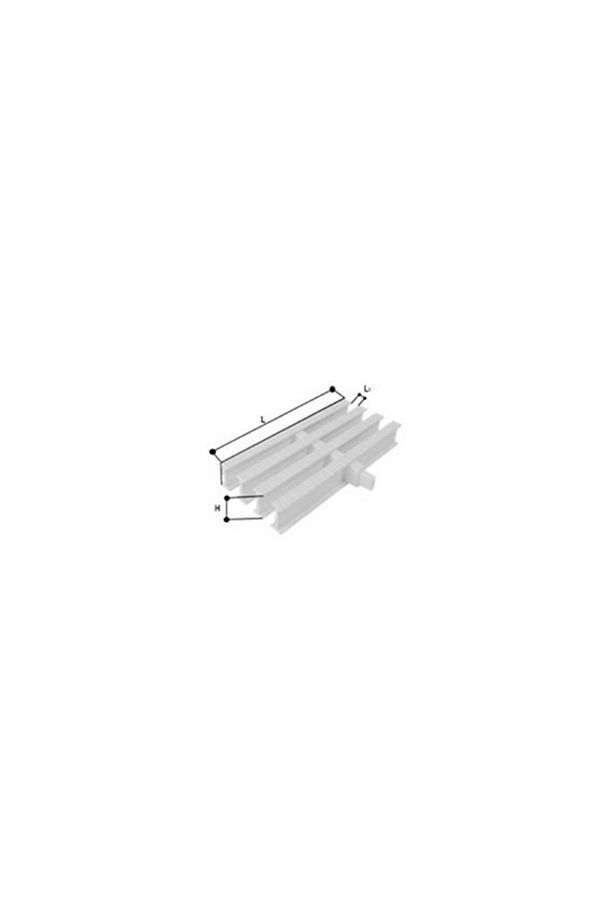 15 Cm P.p. Tek Geçme Savak Izgarası (8 MM ARALIKLI) T Model 1 Metre - 2