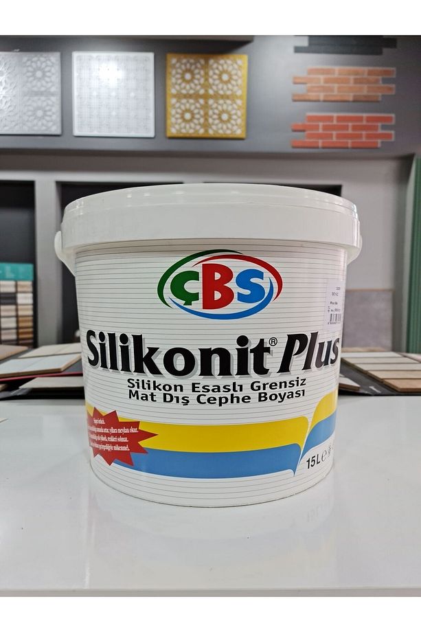 Silikonit Plus Dış Cephe Boyası SINIRSIZ RENK 7,5lt - 1