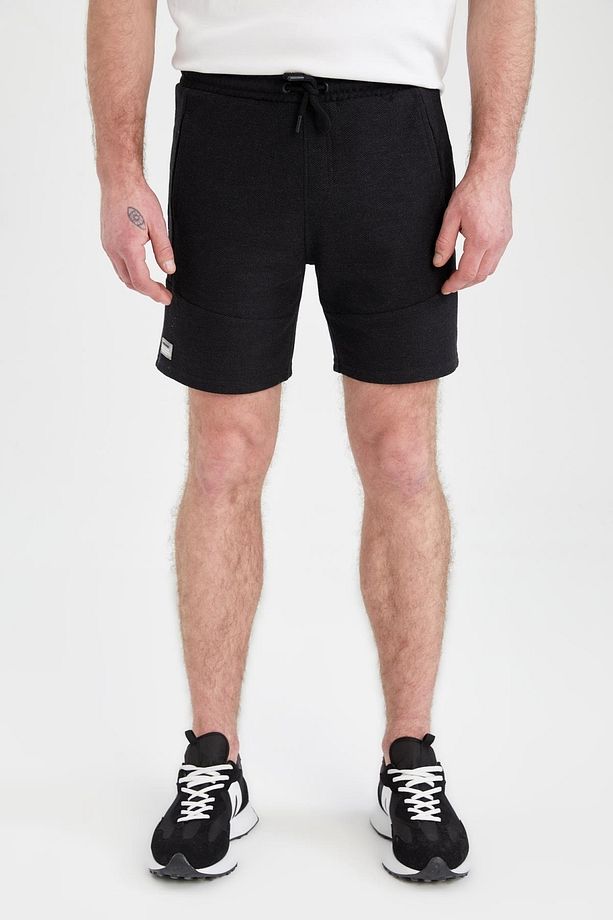 Slim Fit Dar Paça Şort - 4
