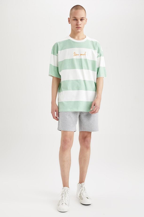 Coool Slim Fit Fleto Cepli Geri Dönüşümlü Şort X5215az22sm - 2