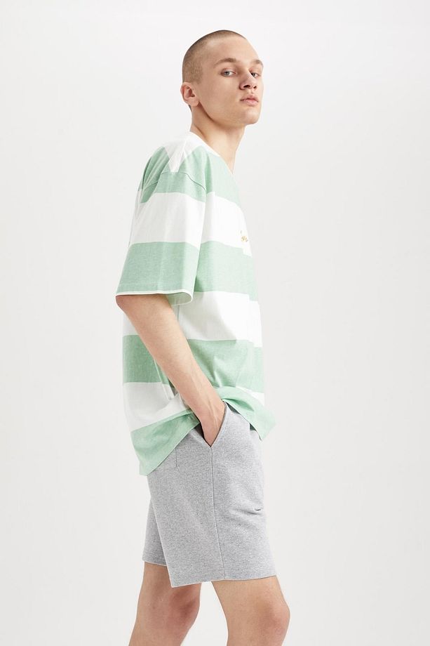Coool Slim Fit Fleto Cepli Geri Dönüşümlü Şort X5215az22sm - 3
