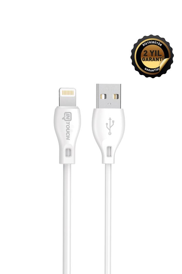 2.4a Lightning Usb Şarj Ve Data Kablosu 2m - 1