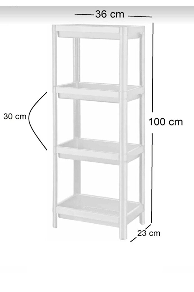 White 3-Compartment Bathroom Shelf Unit, Stylish and Practical Storage Solution - 5