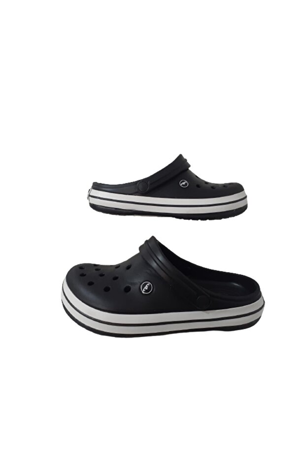 Akınal Bella Black Men's Medical Pool Beach Slippers Sandals
